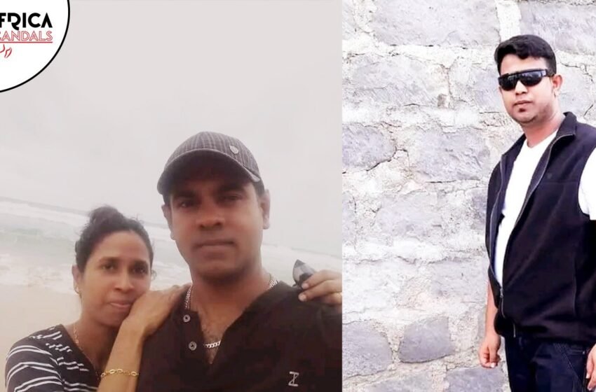 Piyal Wijesiri and his wife