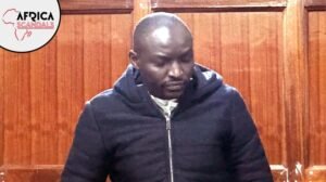 politician Emmanuel Charles Osore and Reagan Odhiambo Okelo